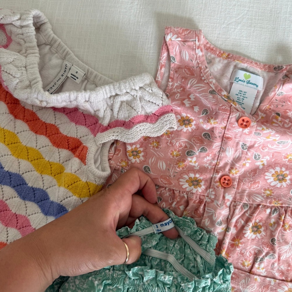 Girls Toddler Summer Clothes Lot 3T Janie and Jack H&M Disney 11pc Bundle - Picture 7 of 9